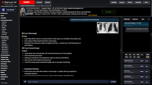 Zanus AI Software for Small Business — private AI chat system with multiple language models for secure business conversations