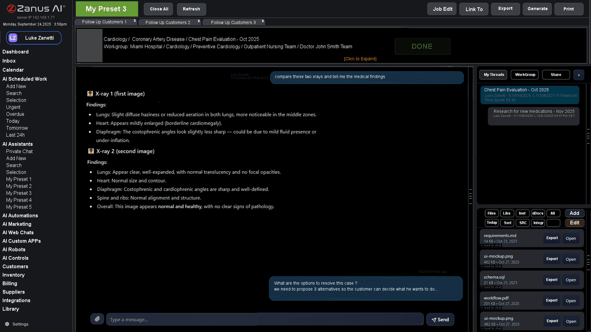 Private chats with model modes and skills