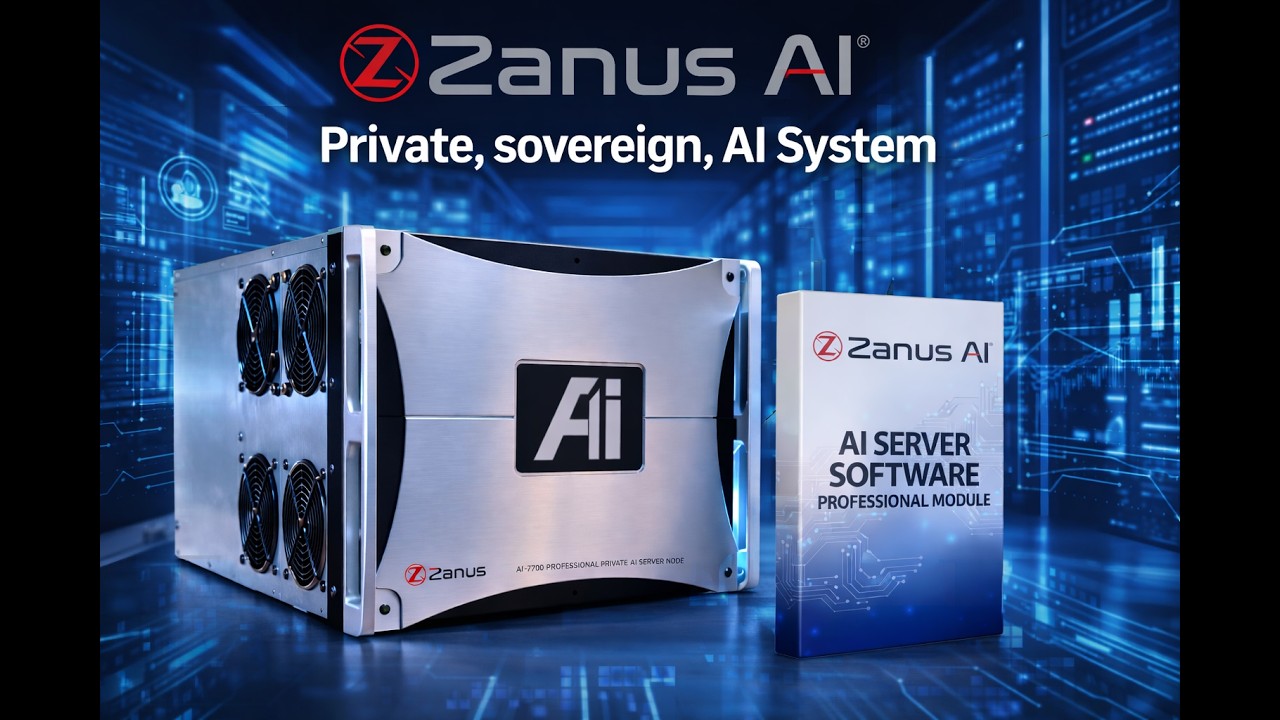 What is Zanus AI - the sovereign private AI system explained in 5 minutes