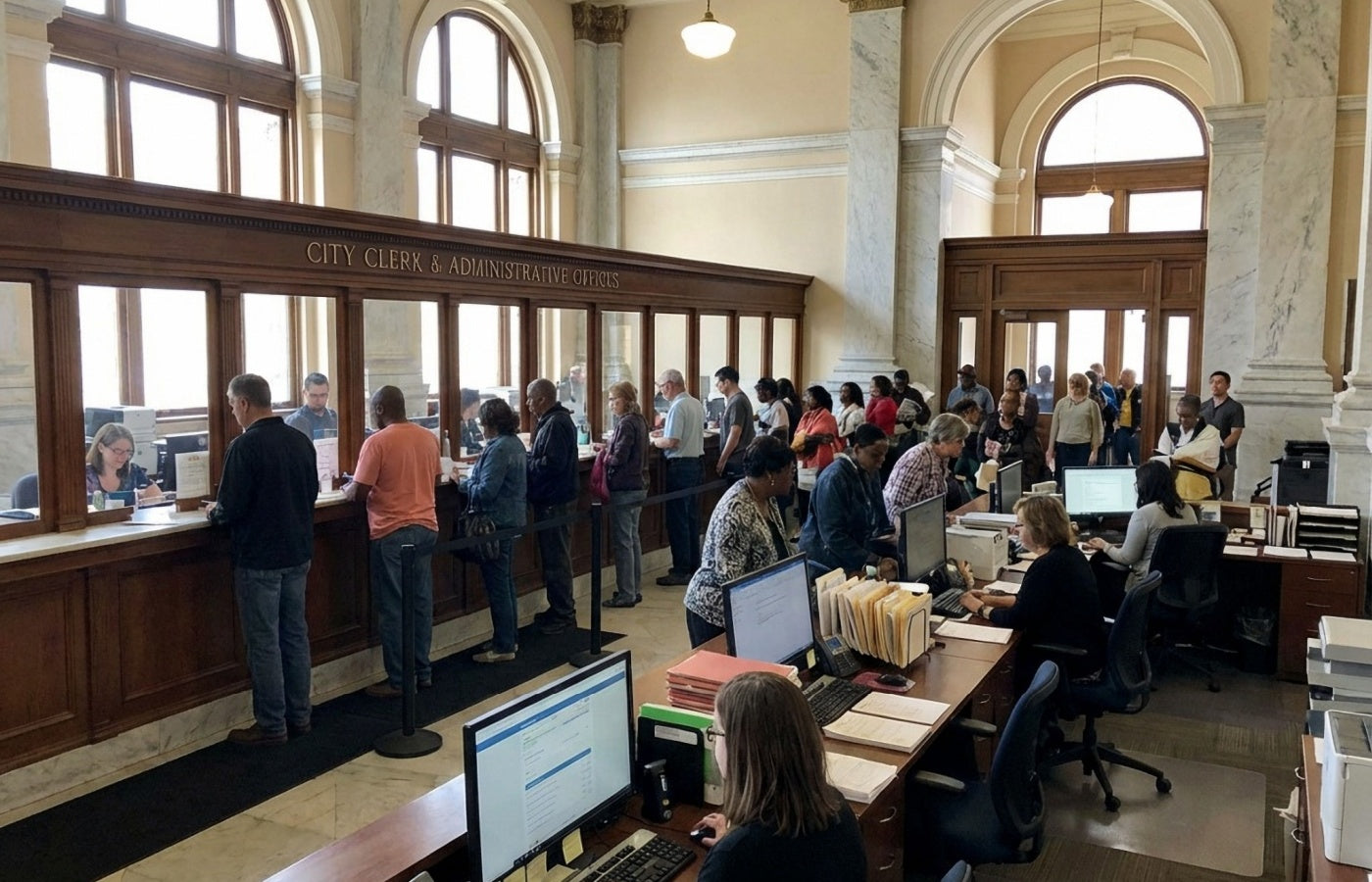 GOV City Clerk and administrative offices