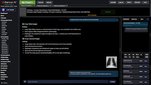 Zanus AI Software for Small Business — encrypted private team chat with AI assistance for secure internal communication