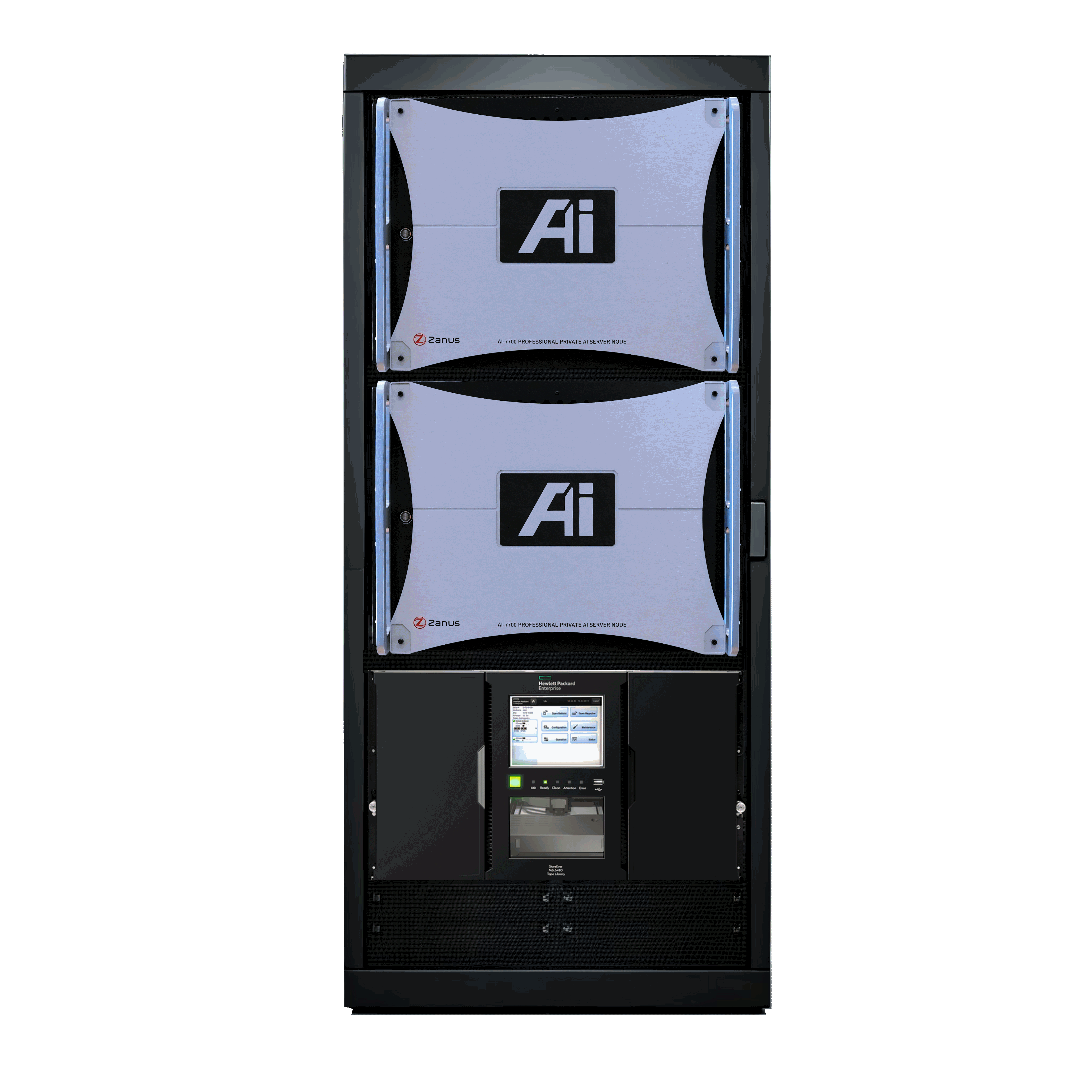 Zanus AI – Privater KI-Servercluster mit mehreren Knoten